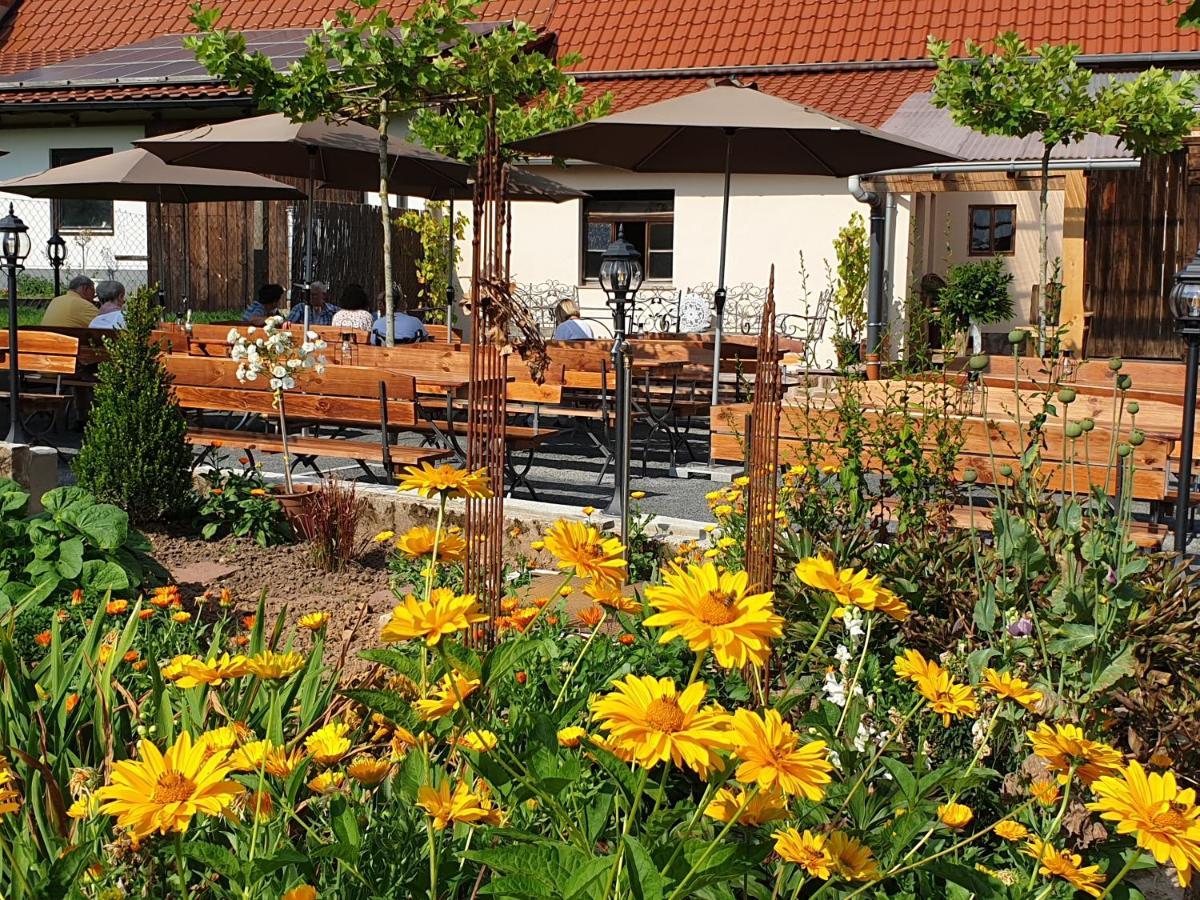 Gasthof Hirsch Schollbrunn 外观 照片